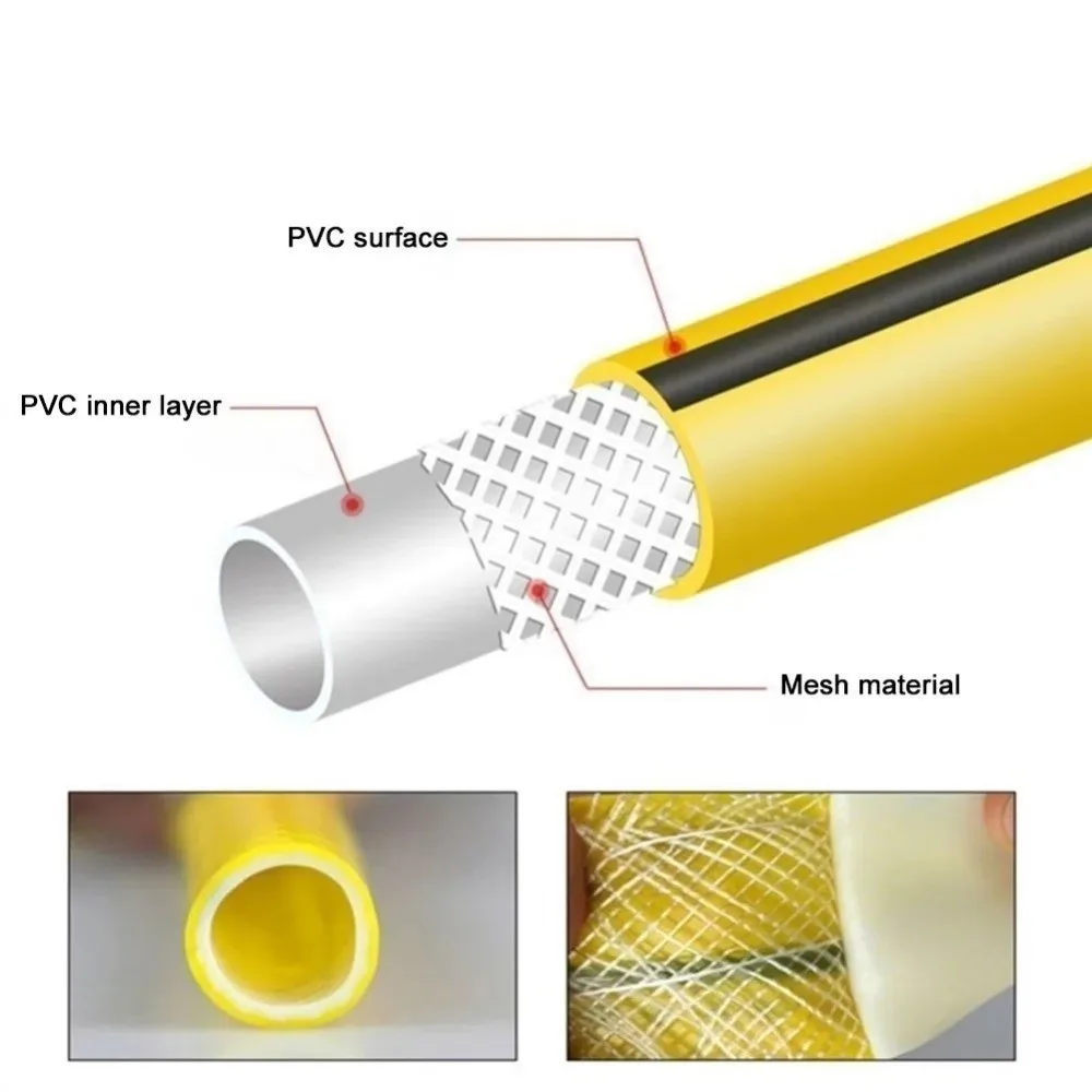 High Pressure Water Hose Expandable Multifunctional Garden Hose Nozzle 5M/10M/15M Garden Irrigation Car Washing Spray Nozzle
High Pressure Water Hose Expandable Multifunctional Garden Hose Nozzle 5M/10M/15M Garden Irrigation Car Washing Spray Nozzle