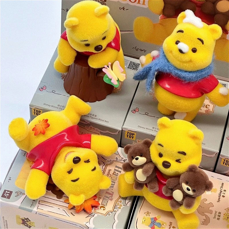 New Winnie The Pooh Happy Time Series of Figures Toys Disney Anime Characters Pooh Bear Figurines Ornaments Girls' Cute Gifts
New Winnie The Pooh Happy Time Series of Figures Toys Disney Anime Characters Pooh Bear Figurines Ornaments Girls' Cute Gifts