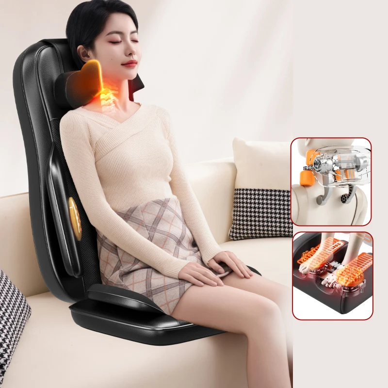 Hot Sale Shiatsu Multi-Function Smart Home Heating Body Massager Cushion for Neck Back and Waist for Health Massage Chair 
Hot Sale Shiatsu Multi-Function Smart Home Heating Body Massager Cushion for Neck Back and Waist for Health Massage Chair