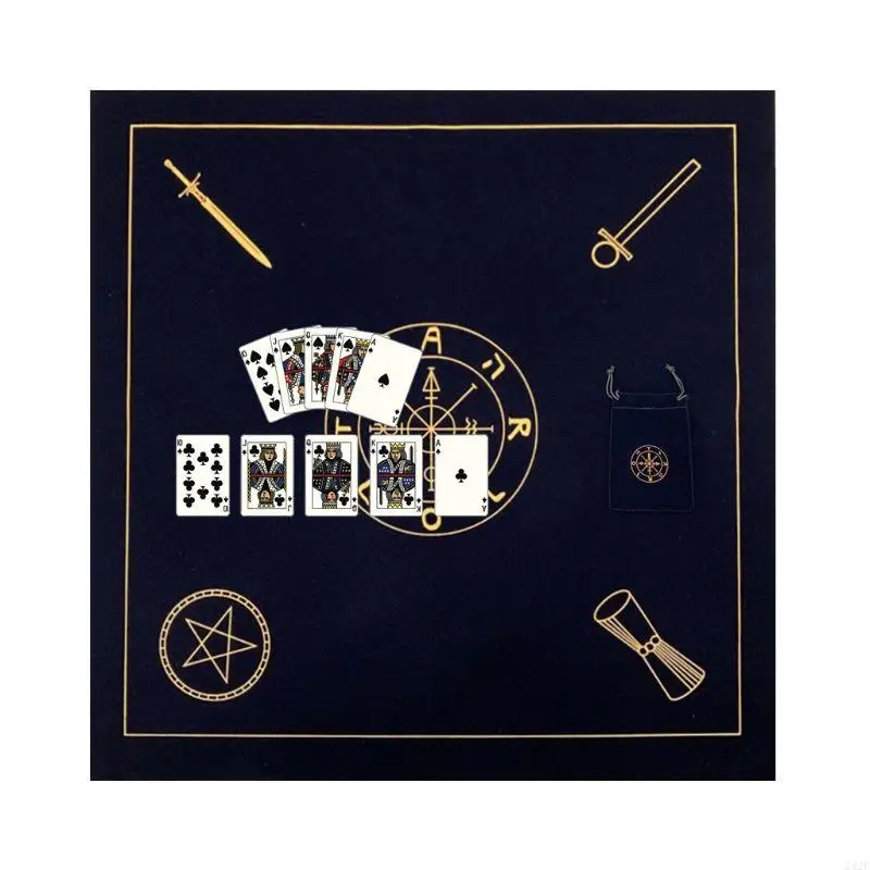 242F Tarot Card Tablecloth Square Divination Wicca Game Tapestry Small Tablecloth with Tarot Astrology Table
242F Tarot Card Tablecloth Square Divination Wicca Game Tapestry Small Tablecloth with Tarot Astrology Table