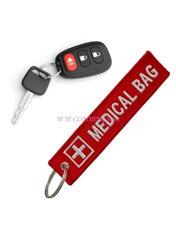 N5KF 2Pcs Embroidered First Aid Labels Tear Resistant Polyester Material Practical For Component Bags Diabetic Supplies Or Gift
N5KF 2Pcs Embroidered First Aid Labels Tear Resistant Polyester Material Practical For Component Bags Diabetic Supplies Or Gift