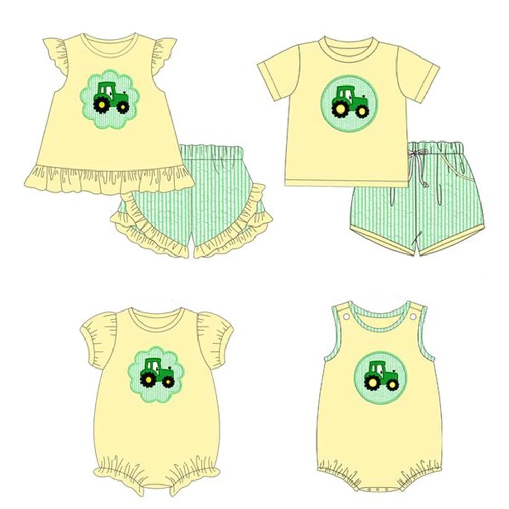 Farm series truck print short sleeve shorts set Toddler boys clothes baby girl clothes newborn baby clothes boutique jumpsuit
Farm series truck print short sleeve shorts set Toddler boys clothes baby girl clothes newborn baby clothes boutique jumpsuit