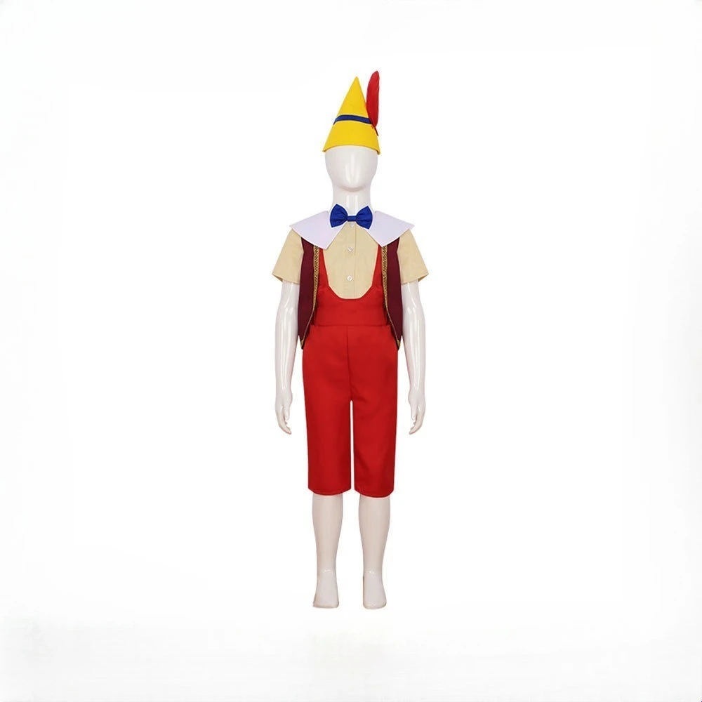 The Adventures of Pinocchio Cosplay Costumes Puppet Movie Character Halloween Party Performance Clothes
The Adventures of Pinocchio Cosplay Costumes Puppet Movie Character Halloween Party Performance Clothes