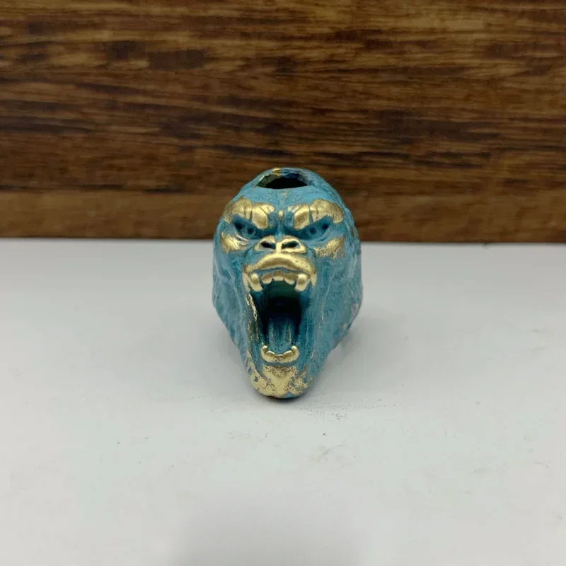 Angry Gorilla EDC Brass Knife Beads Cartoon Animal Orangutan DIY Woven Umbrella Rope Lanyard Charms Paracord Pendant Accessories
Angry Gorilla EDC Brass Knife Beads Cartoon Animal Orangutan DIY Woven Umbrella Rope Lanyard Charms Paracord Pendant Accessories