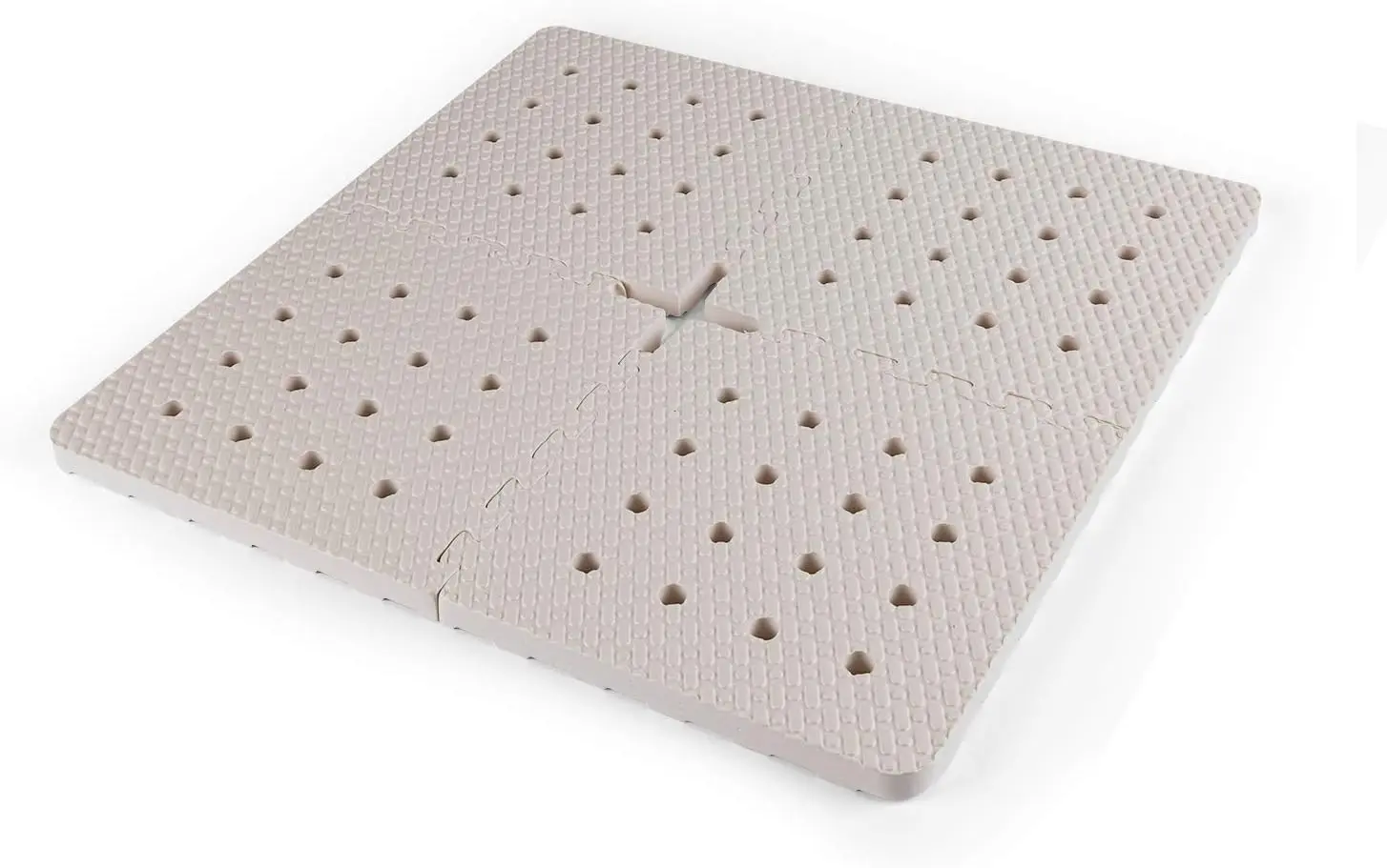 Extra Thick Anti-Fatigue Shower Mat - Soft Foam Cushions Feet - Square Interlocking Tiles - 4 Pack
Extra Thick Anti-Fatigue Shower Mat - Soft Foam Cushions Feet - Square Interlocking Tiles - 4 Pack