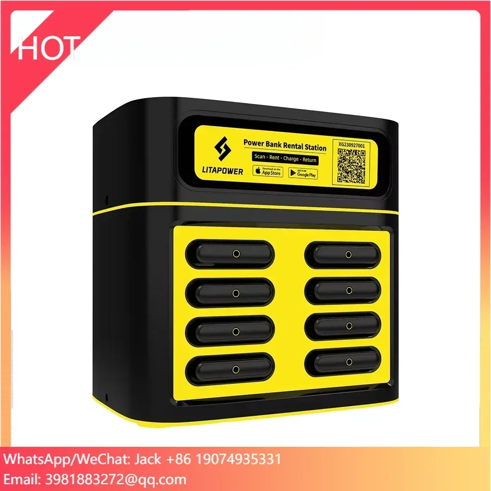 OEM Manufacturer New Type 8slots Power Rental Station Charging Station Sharing Rental Station Quick Charging Without Power Banks
OEM Manufacturer New Type 8slots Power Rental Station Charging Station Sharing Rental Station Quick Charging Without Power Banks