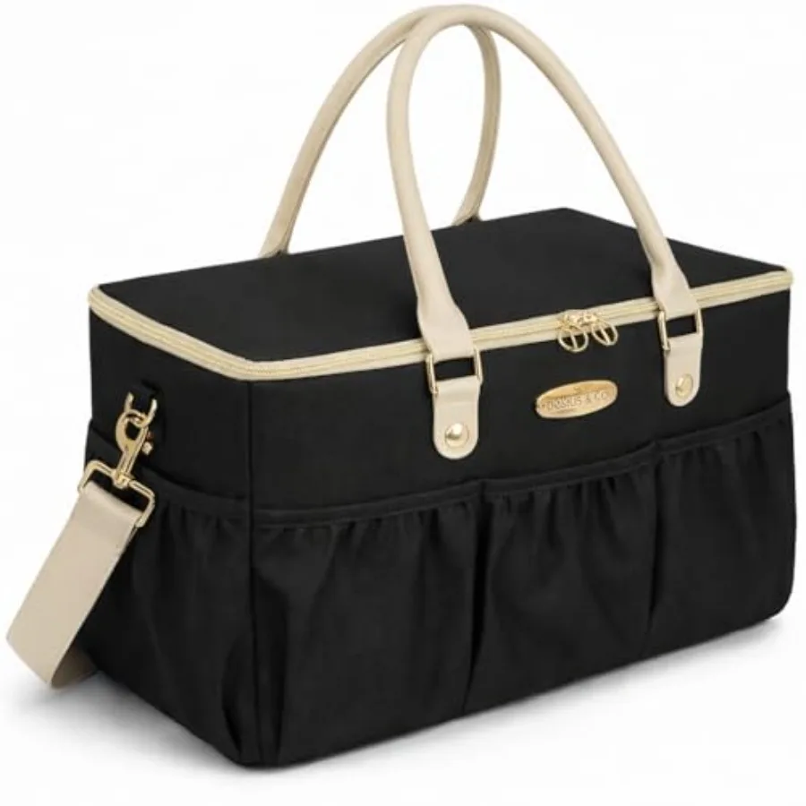 Extra Large Collapsible Nursery Storage Tote for Baby Essentials and Travel Ideal for Organizing Diapers Wipes Bottles and More
Extra Large Collapsible Nursery Storage Tote for Baby Essentials and Travel Ideal for Organizing Diapers Wipes Bottles and More