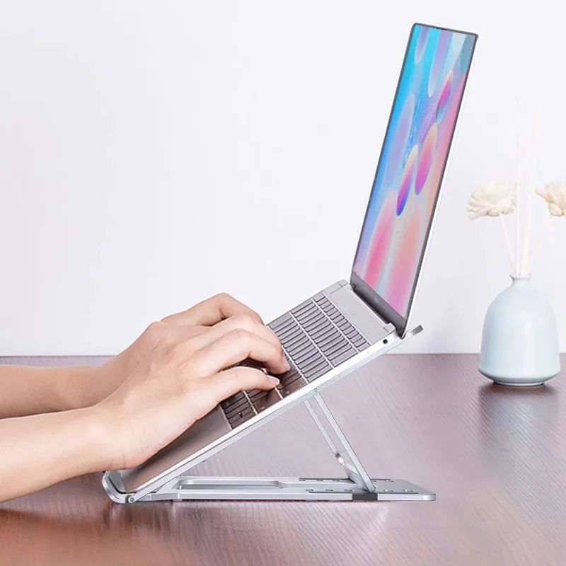 Cold table laptop bracket bracket office desktop heightening shelf aluminum alloy folding portable macbook portable pro heat
Cold table laptop bracket bracket office desktop heightening shelf aluminum alloy folding portable macbook portable pro heat