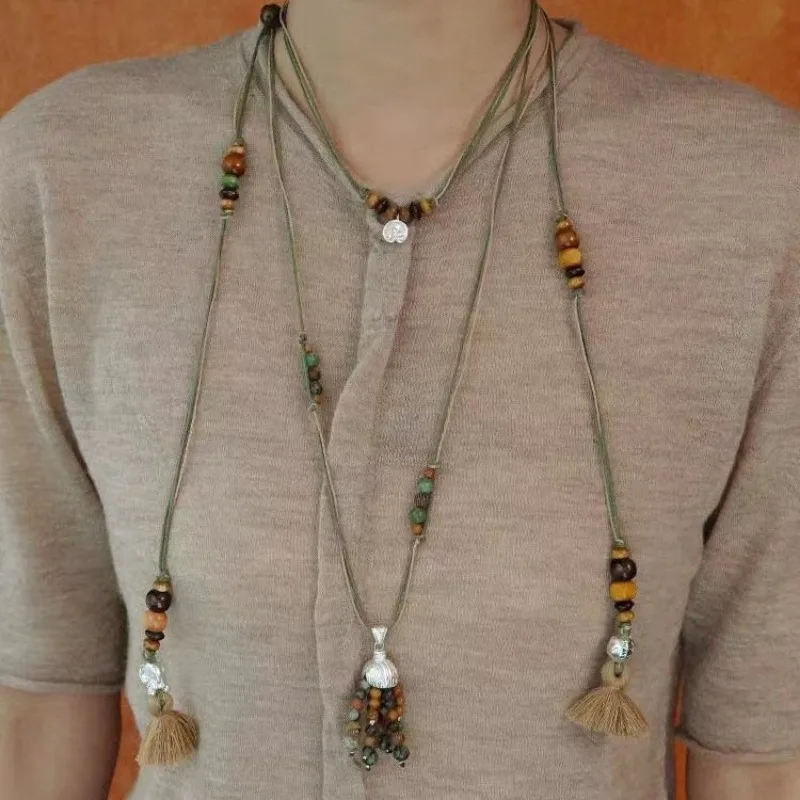 Niche Fashion Bohemian Vacation Style Beaded Pendant Sweater Chain Necklace Fruit Tassel Long Necklace
Niche Fashion Bohemian Vacation Style Beaded Pendant Sweater Chain Necklace Fruit Tassel Long Necklace