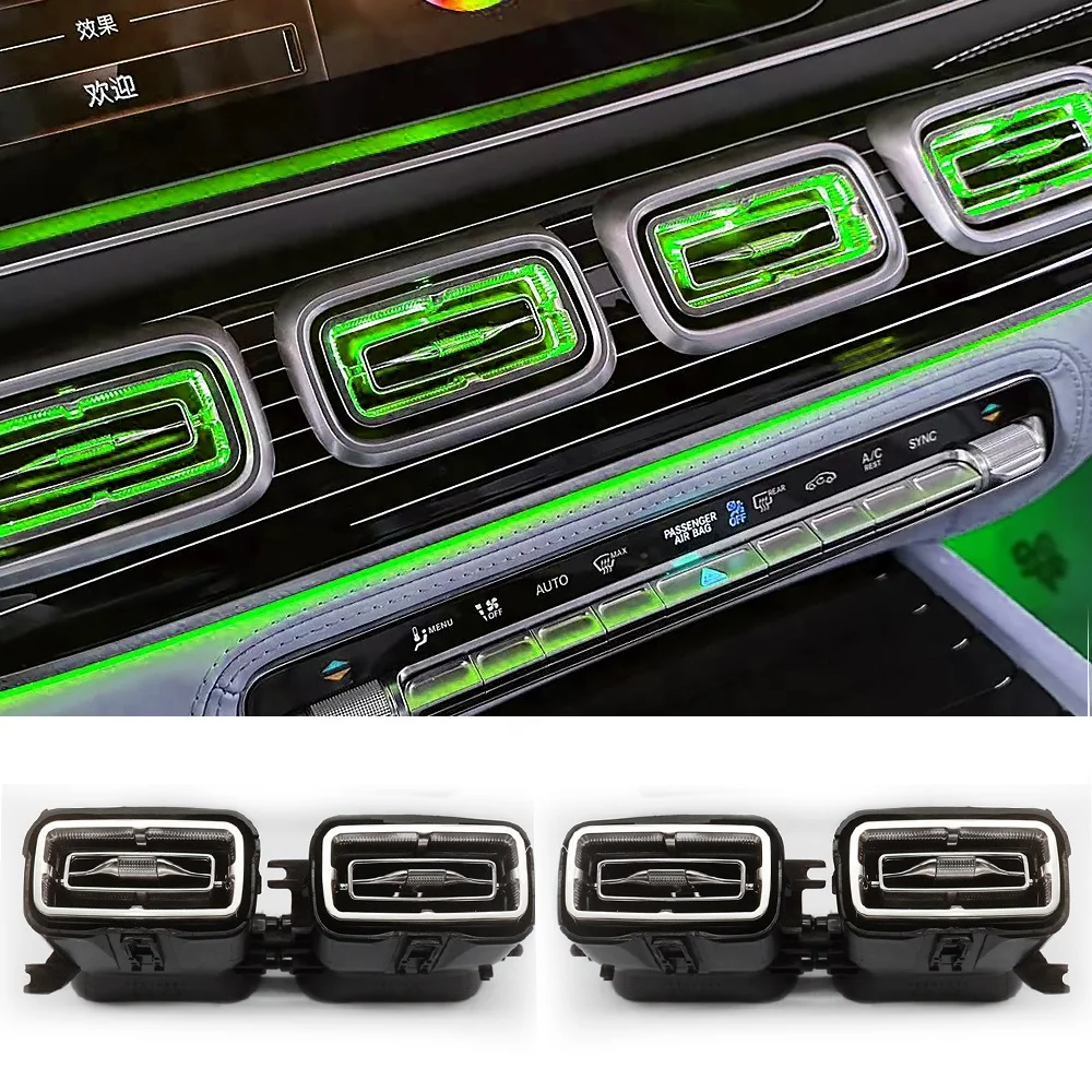 GLE/GLS W167 Interior 64 Colors Air Outlet Turbine Air Condition Multicolor Air Vents for Mercedes-Benz W167
GLE/GLS W167 Interior 64 Colors Air Outlet Turbine Air Condition Multicolor Air Vents for Mercedes-Benz W167