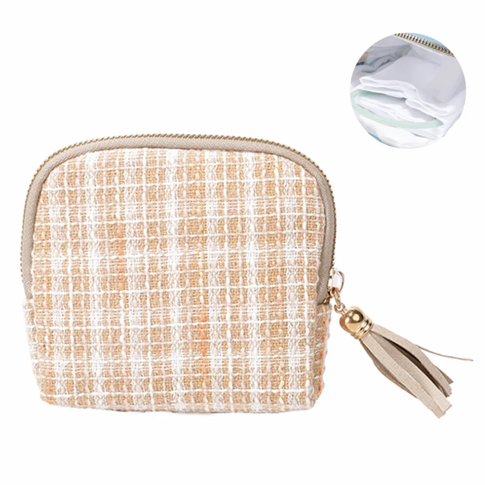 Multi-Layered Jewelry Storage Bag Anti-Scratch Portable Bracelet Display Pouch with Tassel Pendant Anti-friction Women's Wallet
Multi-Layered Jewelry Storage Bag Anti-Scratch Portable Bracelet Display Pouch with Tassel Pendant Anti-friction Women's Wallet