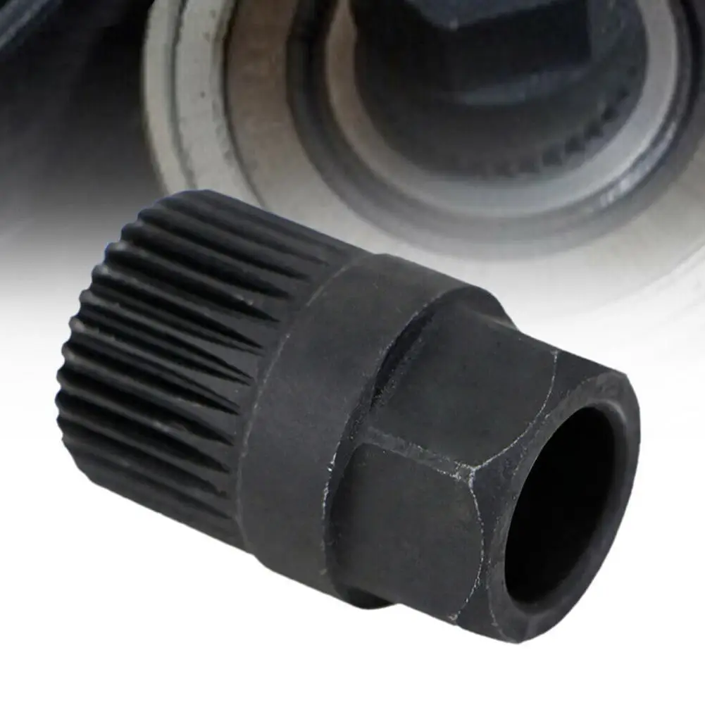 Alternator Clutch Free Wheel Pulley Removal Tool With 33 Tooth V Belt Pulley Remover Black Car Accessories Alternator Clutch Fre
Alternator Clutch Free Wheel Pulley Removal Tool With 33 Tooth V Belt Pulley Remover Black Car Accessories Alternator Clutch Fre