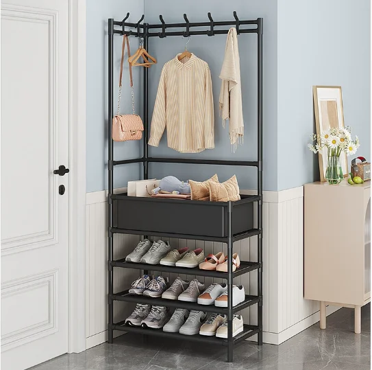 !@Modern Household Corner Coat Rack with Multi-Layer Iron Shelves Bedroom Bedside Hanging Clothes and Bag Shoe Rack New Arrival
!@Modern Household Corner Coat Rack with Multi-Layer Iron Shelves Bedroom Bedside Hanging Clothes and Bag Shoe Rack New Arrival