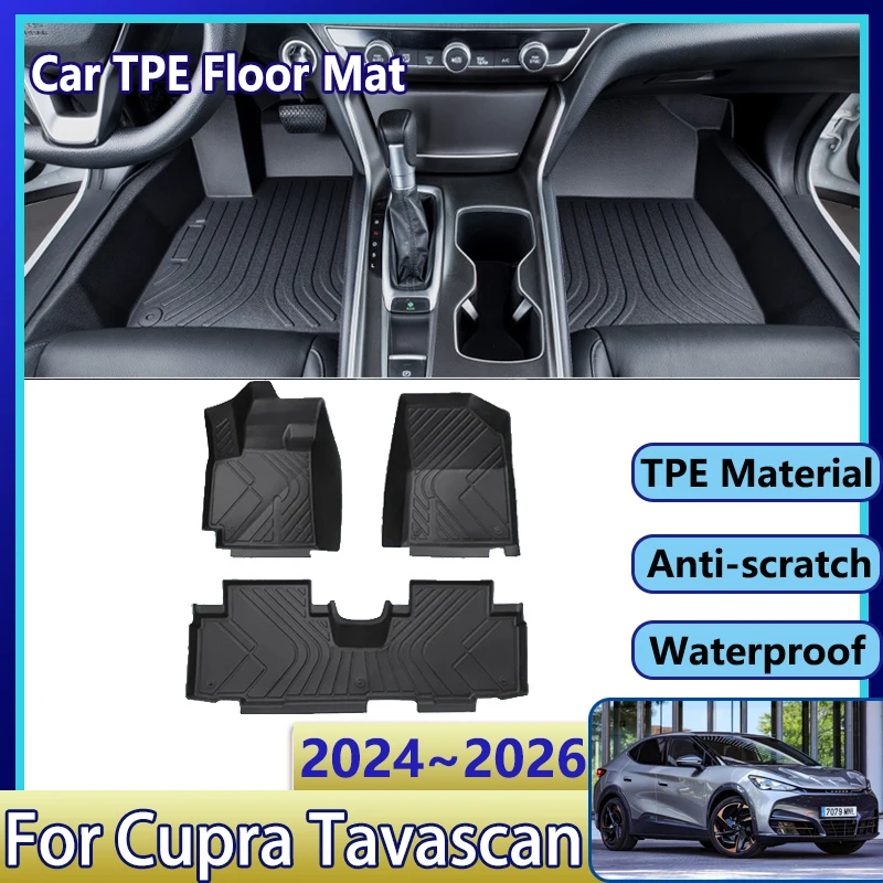 Accessories For Cupra Tavascan Volkswagen VW ID.UNYX 2024 2025 2026 Car TPE Floor Mats Mud Carpet Foot Pad Full Set Rug Tappetos
Accessories For Cupra Tavascan Volkswagen VW ID.UNYX 2024 2025 2026 Car TPE Floor Mats Mud Carpet Foot Pad Full Set Rug Tappetos