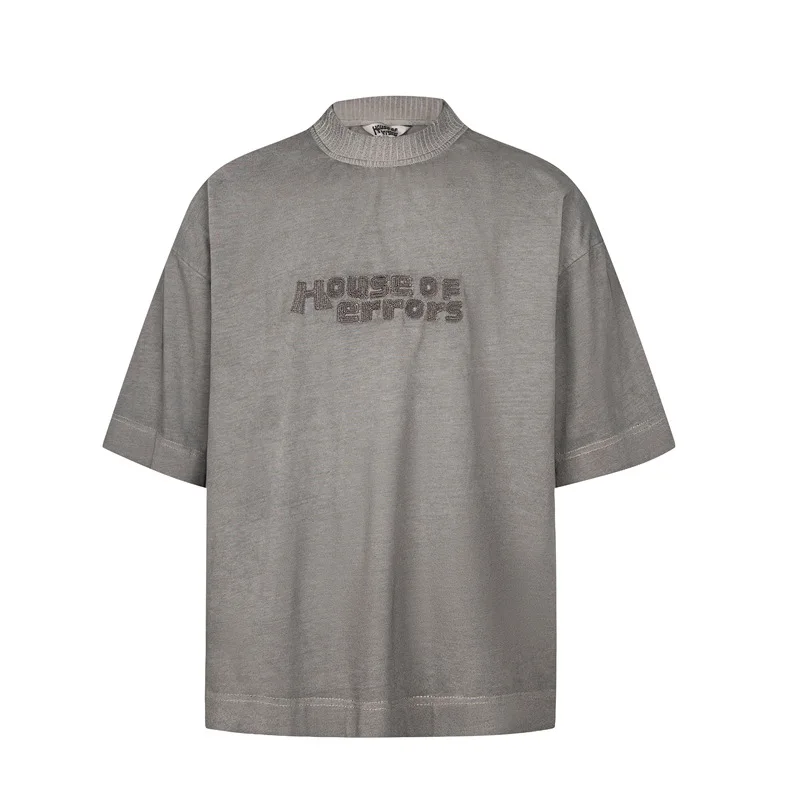 Oversize 25SS Puff Print House Of Errors Eye Logo Tee Men Women T-shirt High Street Vintage Black Short Sleeve Cotton Tops
Oversize 25SS Puff Print House Of Errors Eye Logo Tee Men Women T-shirt High Street Vintage Black Short Sleeve Cotton Tops