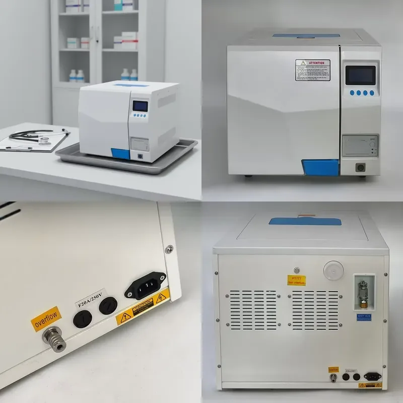 26 Table Class B Autoclave Tabletop Sterilizer Pulse Vacuum Autoclave 24L Lab Equipment
26 Table Class B Autoclave Tabletop Sterilizer Pulse Vacuum Autoclave 24L Lab Equipment