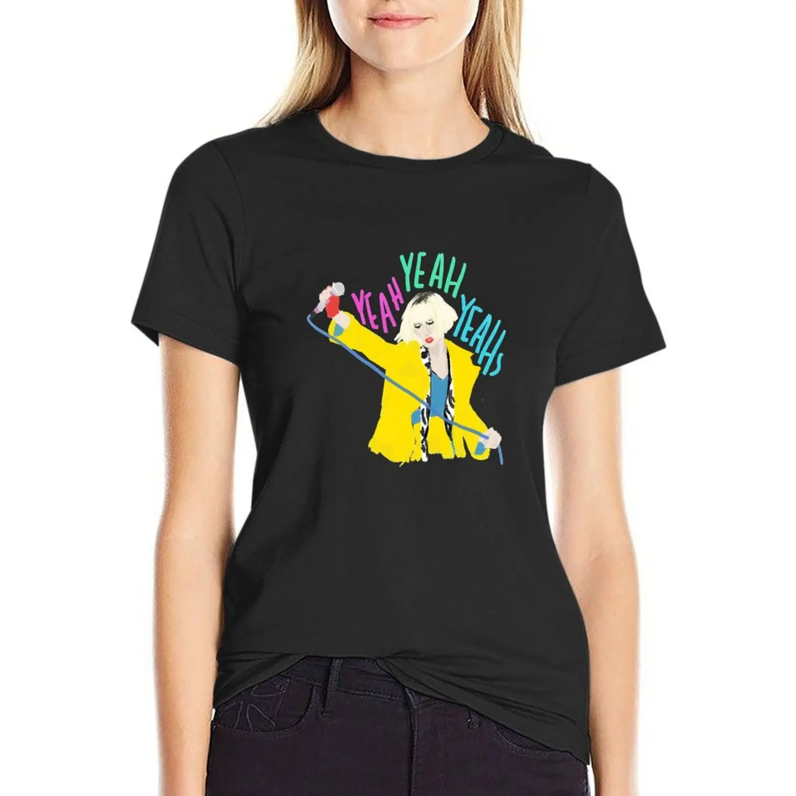 Karen O Yeah Yeah Yeahs T-Shirt new edition hippie clothes animal prinfor sports fans Women's t-shirt
Karen O Yeah Yeah Yeahs T-Shirt new edition hippie clothes animal prinfor sports fans Women's t-shirt