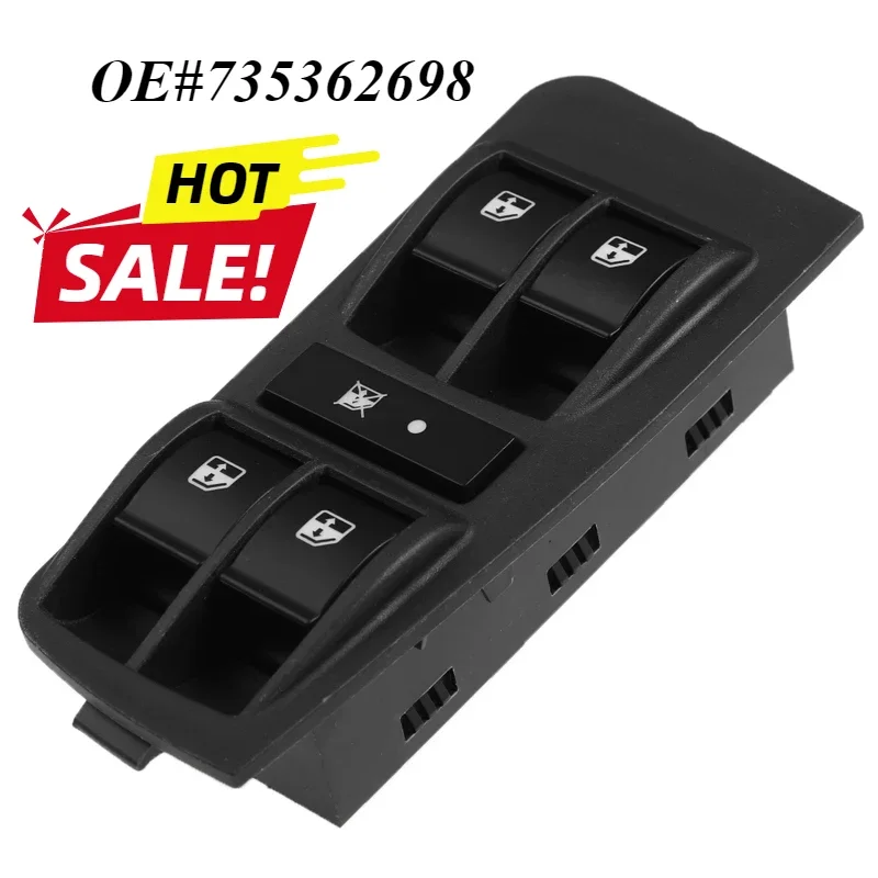 735362698 Electronic Window Control Switch Button Car 735379271 735442332 Fit For Fiat Palio 2003 2004 Siena
735362698 Electronic Window Control Switch Button Car 735379271 735442332 Fit For Fiat Palio 2003 2004 Siena