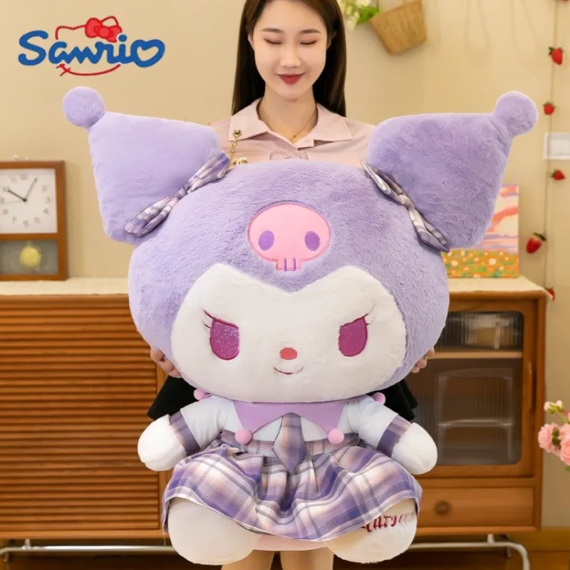 45/55/75 см большой размер Sanrio Kuromi My Melody аниме плюшевая кукла украшение комнаты плюшевые подушки Kawaii украшения подарки
45/55/75 см большой размер Sanrio Kuromi My Melody аниме плюшевая кукла украшение комнаты плюшевые подушки Kawaii украшения подарки