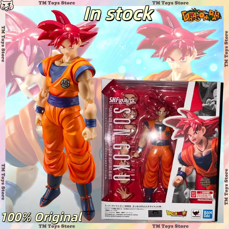 Оригинальная аниме-фигурка Dragon Ball SHF Son Goku Super Saiya, фигурка красных волос, коллекция Righteous Heart, модель игрушки, подарок на складе
Оригинальная аниме-фигурка Dragon Ball SHF Son Goku Super Saiya, фигурка красных волос, коллекция Righteous Heart, модель игрушки, подарок на складе