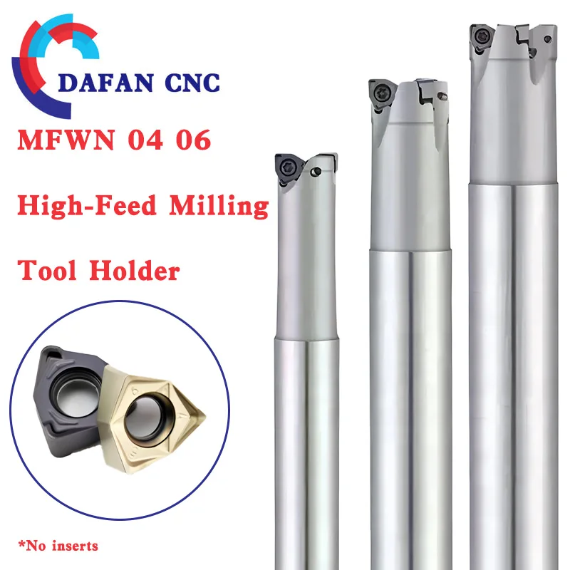 90° High-Feed WNE Heavy-Duty Milling Tool Holder MFWN Square Shoulder Milling Bar WNMU040304 Double-Sided Hexagonal Insert
90° High-Feed WNE Heavy-Duty Milling Tool Holder MFWN Square Shoulder Milling Bar WNMU040304 Double-Sided Hexagonal Insert