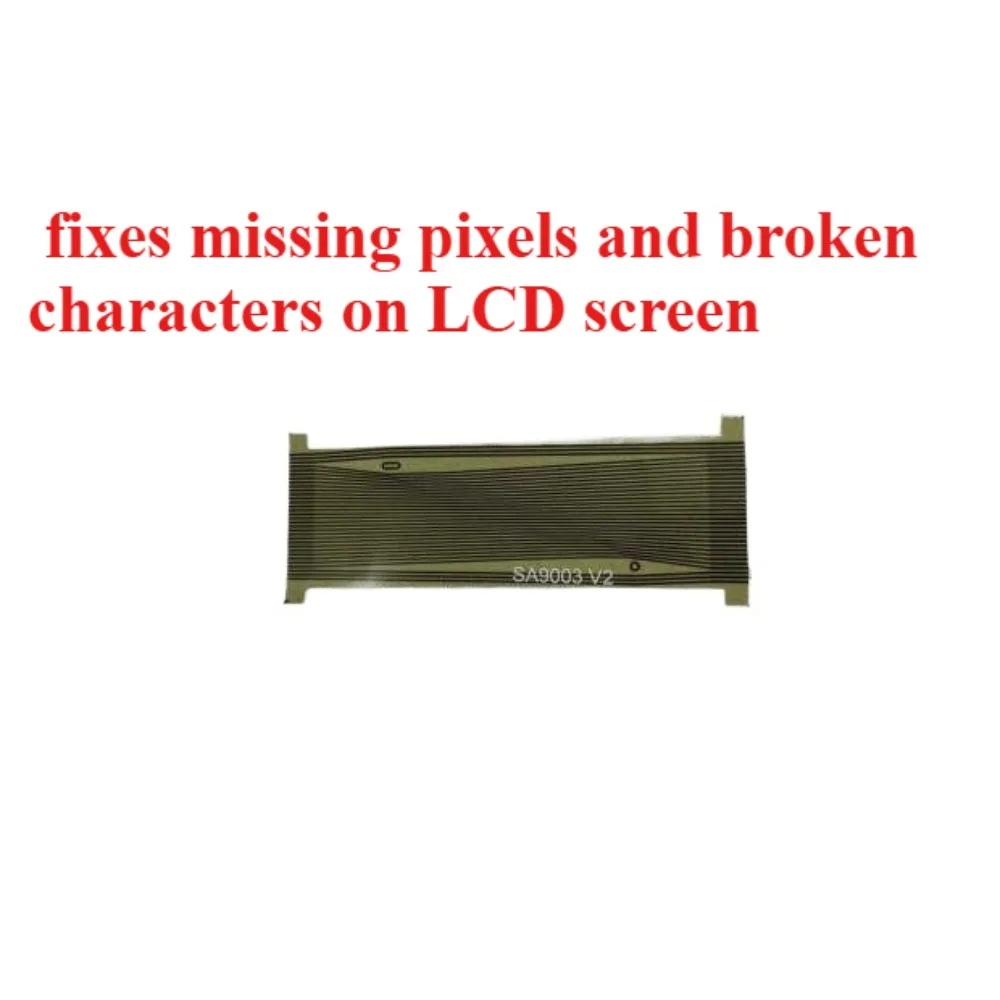 Automotive instrument panel LCD screen cable suitable for Benz VITO W638 repairing LCD screen pixel loss
Automotive instrument panel LCD screen cable suitable for Benz VITO W638 repairing LCD screen pixel loss