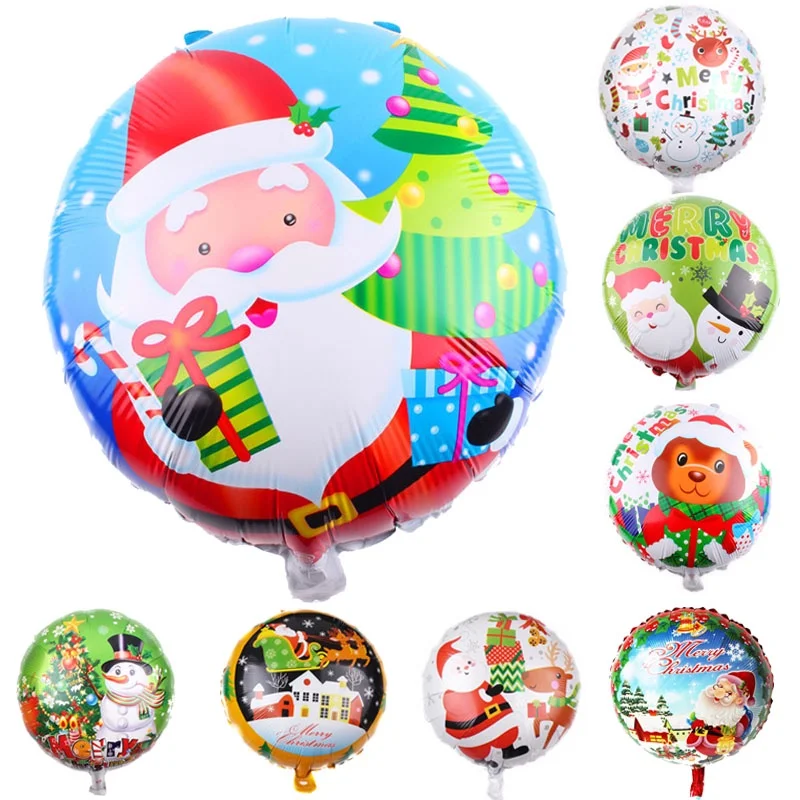 18-inch Santa Claus Christmas Tree Snowman Moose Aluminum Foil Balloons Christmas Theme Party Decoration Supplies
18-inch Santa Claus Christmas Tree Snowman Moose Aluminum Foil Balloons Christmas Theme Party Decoration Supplies