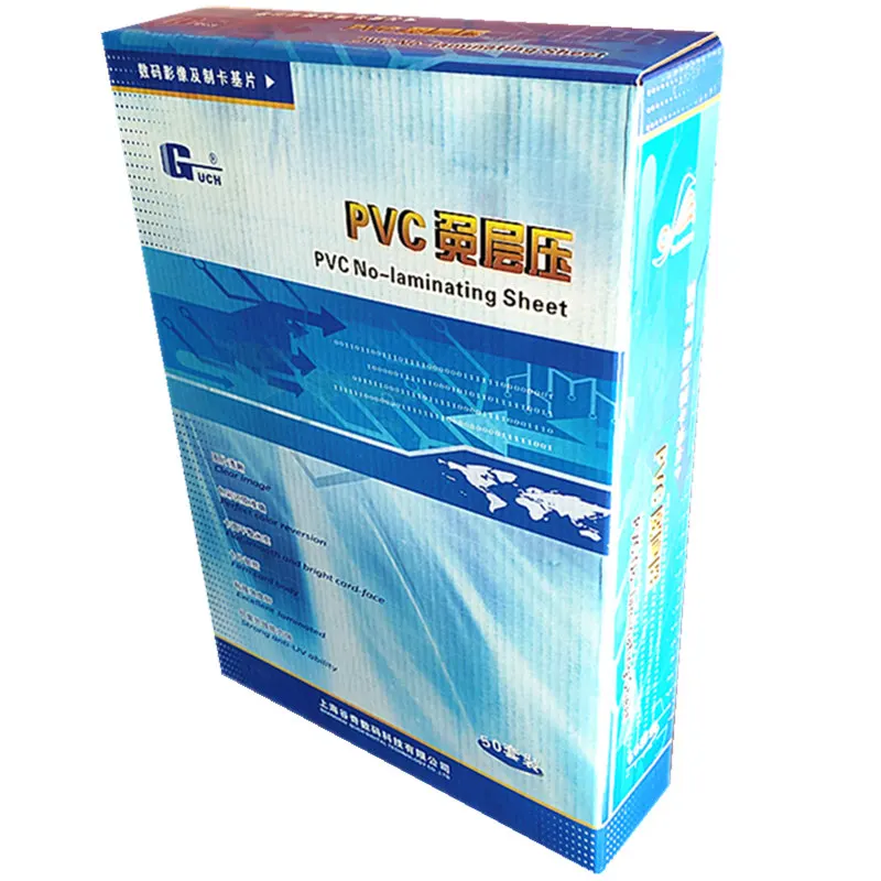0.43mm Thick White ID Cards Printing Material White Blank Inkjet Print PVC Sheets A4 Size 50sets Single Side Print
0.43mm Thick White ID Cards Printing Material White Blank Inkjet Print PVC Sheets A4 Size 50sets Single Side Print
