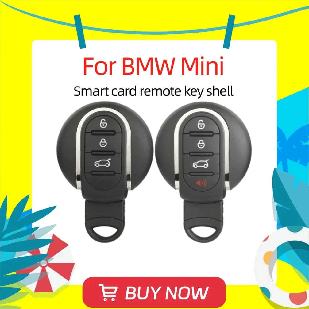 Чехол для смарт-ключа Jingyuqin с 3/4 кнопками для BMW Mini Cooper Countryman Clubman F-Series F55 F56 2015-2018
Чехол для смарт-ключа Jingyuqin с 3/4 кнопками для BMW Mini Cooper Countryman Clubman F-Series F55 F56 2015-2018