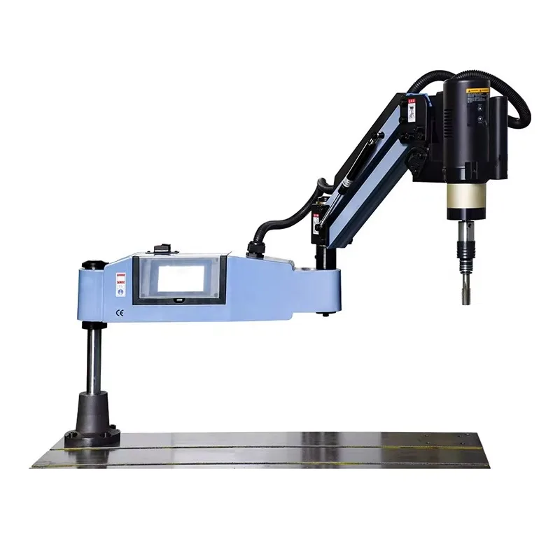 High-Speed Universal Electric Tapping Machine M3-M16 375 RPM Flexible Tapping Arm Includes 9 ANSI Standard Collets 1200mm Reach
High-Speed Universal Electric Tapping Machine M3-M16 375 RPM Flexible Tapping Arm Includes 9 ANSI Standard Collets 1200mm Reach