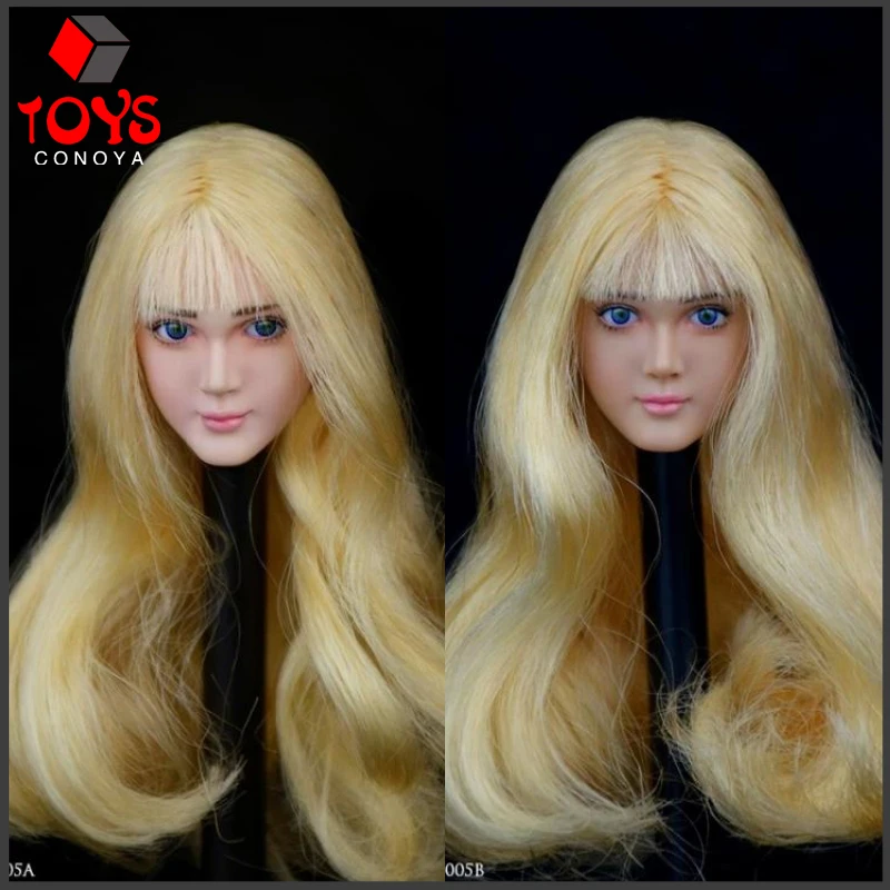 WONDERY WLS005 1/6 Beauty Movable Eyes Blonde Hair Head Sculpt Model Fit 12'' Female Soldier Action Figure Body
WONDERY WLS005 1/6 Beauty Movable Eyes Blonde Hair Head Sculpt Model Fit 12'' Female Soldier Action Figure Body