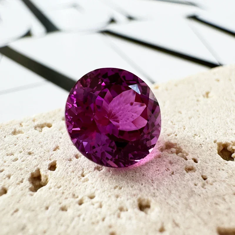 Top Round Shape Purplish Red Color Lab Grown Sapphire For Advanced Jewelry Making Materials With Certificate Charms Gemstones Be
Top Round Shape Purplish Red Color Lab Grown Sapphire For Advanced Jewelry Making Materials With Certificate Charms Gemstones Be