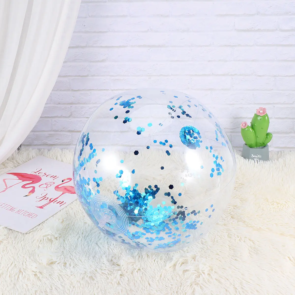 2Pcs Glitter Sequin Inflatable Beach Ball for Pool Outdoor Play Summer Fun Transparent Party Favor Baby Shower Photo Prop
2Pcs Glitter Sequin Inflatable Beach Ball for Pool Outdoor Play Summer Fun Transparent Party Favor Baby Shower Photo Prop