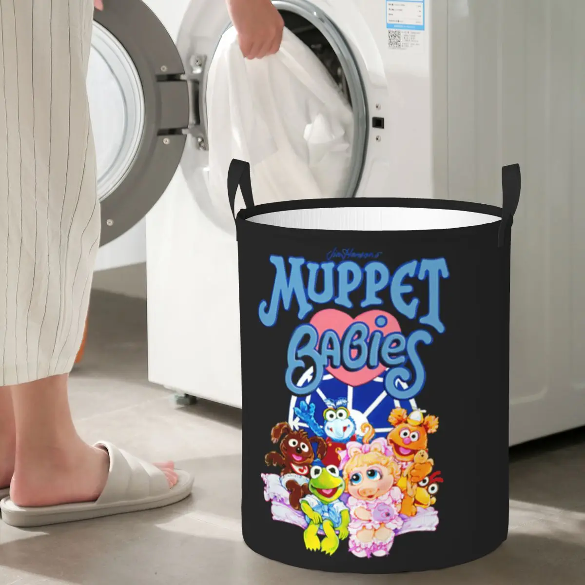 Складная корзина для белья Muppet Babies, большая детская корзина для стирки, домашний органайзер
Складная корзина для белья Muppet Babies, большая детская корзина для стирки, домашний органайзер