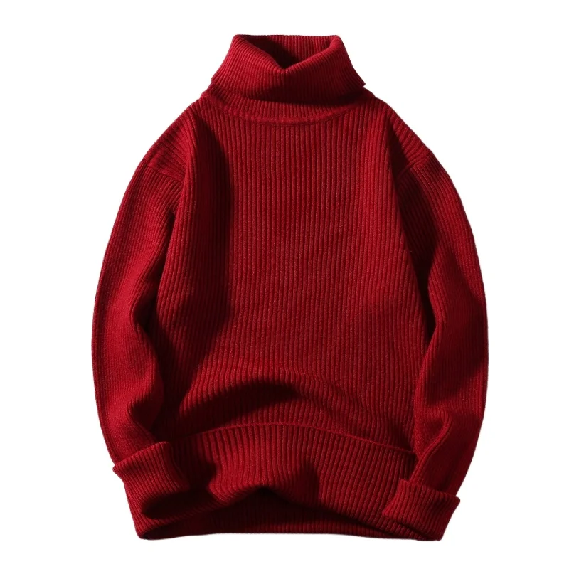 Autumn and Winter Thickened Sweater Casual Loose and Versatile Personalized Simple Men's Turtleneck Sweater Men's Knitte
Autumn and Winter Thickened Sweater Casual Loose and Versatile Personalized Simple Men's Turtleneck Sweater Men's Knitte