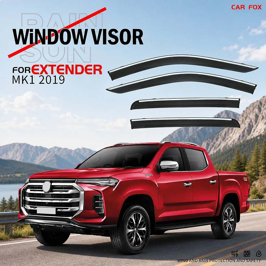 Для MG Extender Pickup 2019: Дефлекторы окон, защита от дождя и солнца, боковые навесы, аксессуары для автомобиля
Для MG Extender Pickup 2019: Дефлекторы окон, защита от дождя и солнца, боковые навесы, аксессуары для автомобиля
