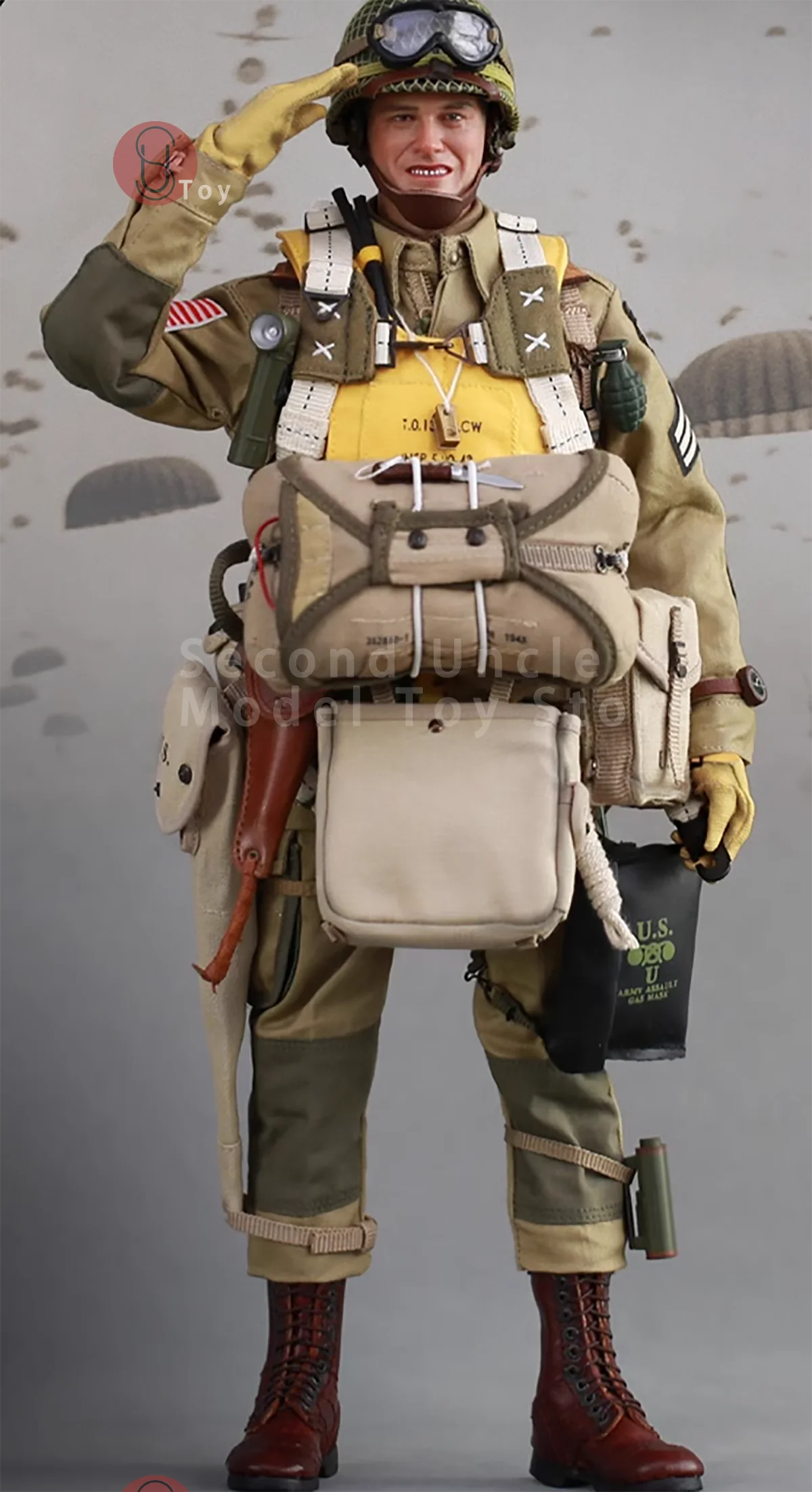 Original SS110 1/6 the 101th airborne division 502 parachute infantry regiment Male Soldier Action Figure Model Toys
Original SS110 1/6 the 101th airborne division 502 parachute infantry regiment Male Soldier Action Figure Model Toys