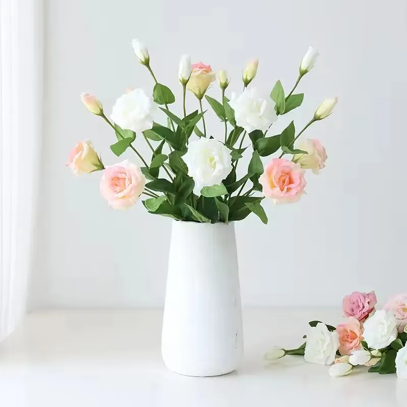 10Pcs/lot Moisturizing 2Head Eustoma Real Touch Artificial Flowers Home Decoration Wedding Bouquet Party Decor Floral Lisianthus
10Pcs/lot Moisturizing 2Head Eustoma Real Touch Artificial Flowers Home Decoration Wedding Bouquet Party Decor Floral Lisianthus