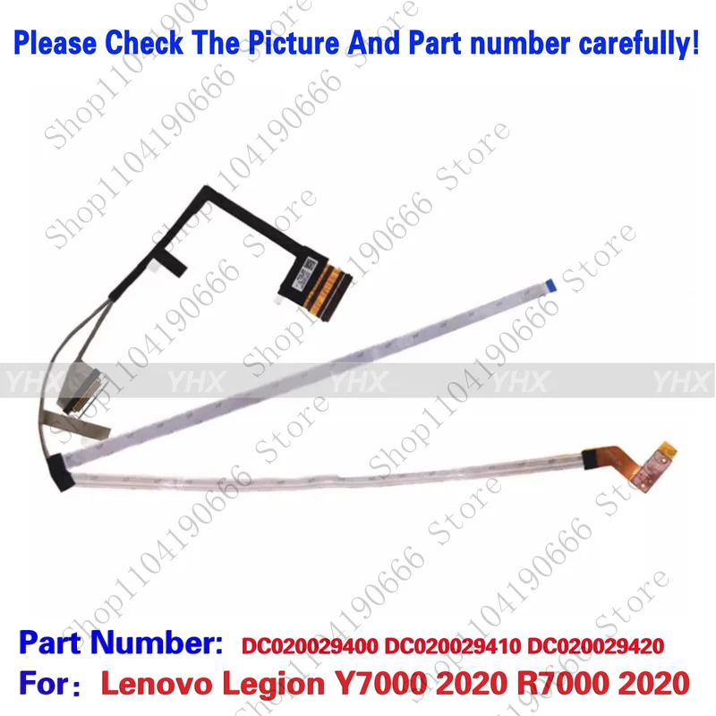 New For Lenovo Legion Y7000 2020 R7000 2020 Screen Ribbon Cable DC020029420 Notebook computer components
New For Lenovo Legion Y7000 2020 R7000 2020 Screen Ribbon Cable DC020029420 Notebook computer components
