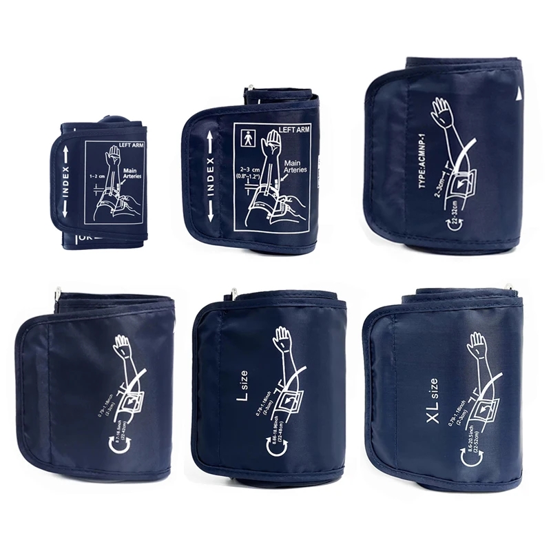 Arm Blood Pressure Single Cuff Manometer Sphygmomanometer Upper Armband 22-32/42/48cm Adult Child Infant for BP Patient Monitor
Arm Blood Pressure Single Cuff Manometer Sphygmomanometer Upper Armband 22-32/42/48cm Adult Child Infant for BP Patient Monitor