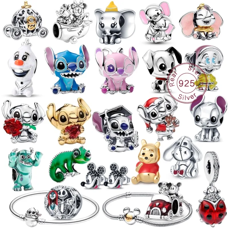 Disney Elephant Series 925 Silver 2026 Charm Pearl Women's Bracelet DIY Festival Party Surprise Jewelry Pendant Gift
Disney Elephant Series 925 Silver 2026 Charm Pearl Women's Bracelet DIY Festival Party Surprise Jewelry Pendant Gift