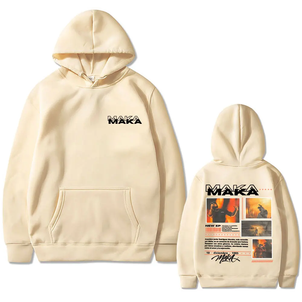 HOT Rapper Maka Graphic Hoodie Men Women Hip Hop Fashion Pop Music Sweatshirt Men's Clothing Oversized Casual Vintage Streetwear
HOT Rapper Maka Graphic Hoodie Men Women Hip Hop Fashion Pop Music Sweatshirt Men's Clothing Oversized Casual Vintage Streetwear