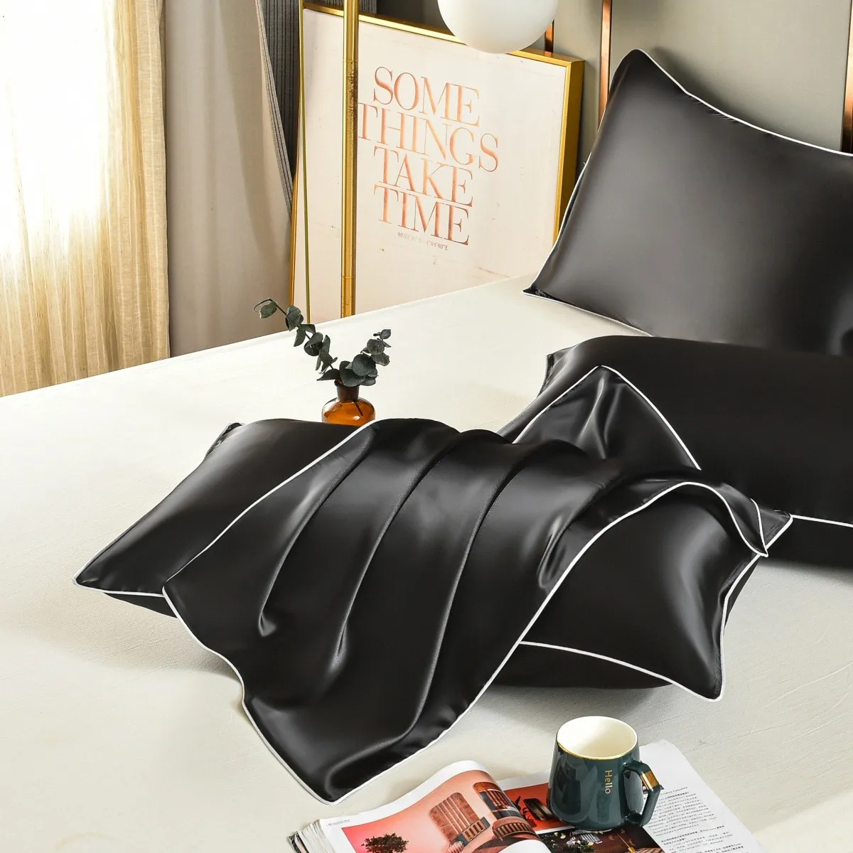 Silk Pillowcase With Hidden Zipper Super Smooth Soft Breathable And Cool Silk Satin Pillowcase Suitable For Hair And Skin
Silk Pillowcase With Hidden Zipper Super Smooth Soft Breathable And Cool Silk Satin Pillowcase Suitable For Hair And Skin