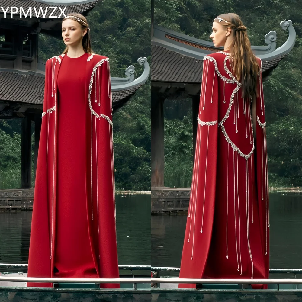 Customized Evening Dress Formal Party Occasion Prom Gown YPMWZX Scoop Neckline A-line Floor Length Skirts Layered Bead Bespoke O
Customized Evening Dress Formal Party Occasion Prom Gown YPMWZX Scoop Neckline A-line Floor Length Skirts Layered Bead Bespoke O