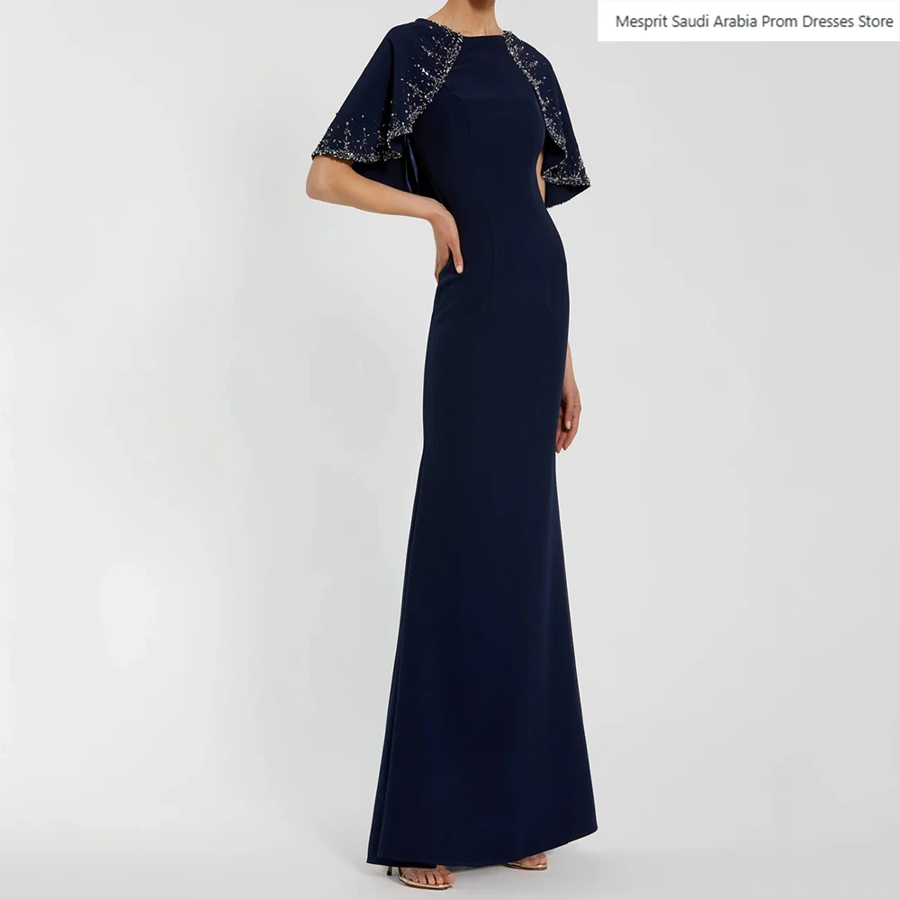 A-line Women's Evening Dresses Ankle-length O-neck Sleeveless Prom Gown Fashion Crystal Stole Simple Draped Customized Gowns
A-line Women's Evening Dresses Ankle-length O-neck Sleeveless Prom Gown Fashion Crystal Stole Simple Draped Customized Gowns