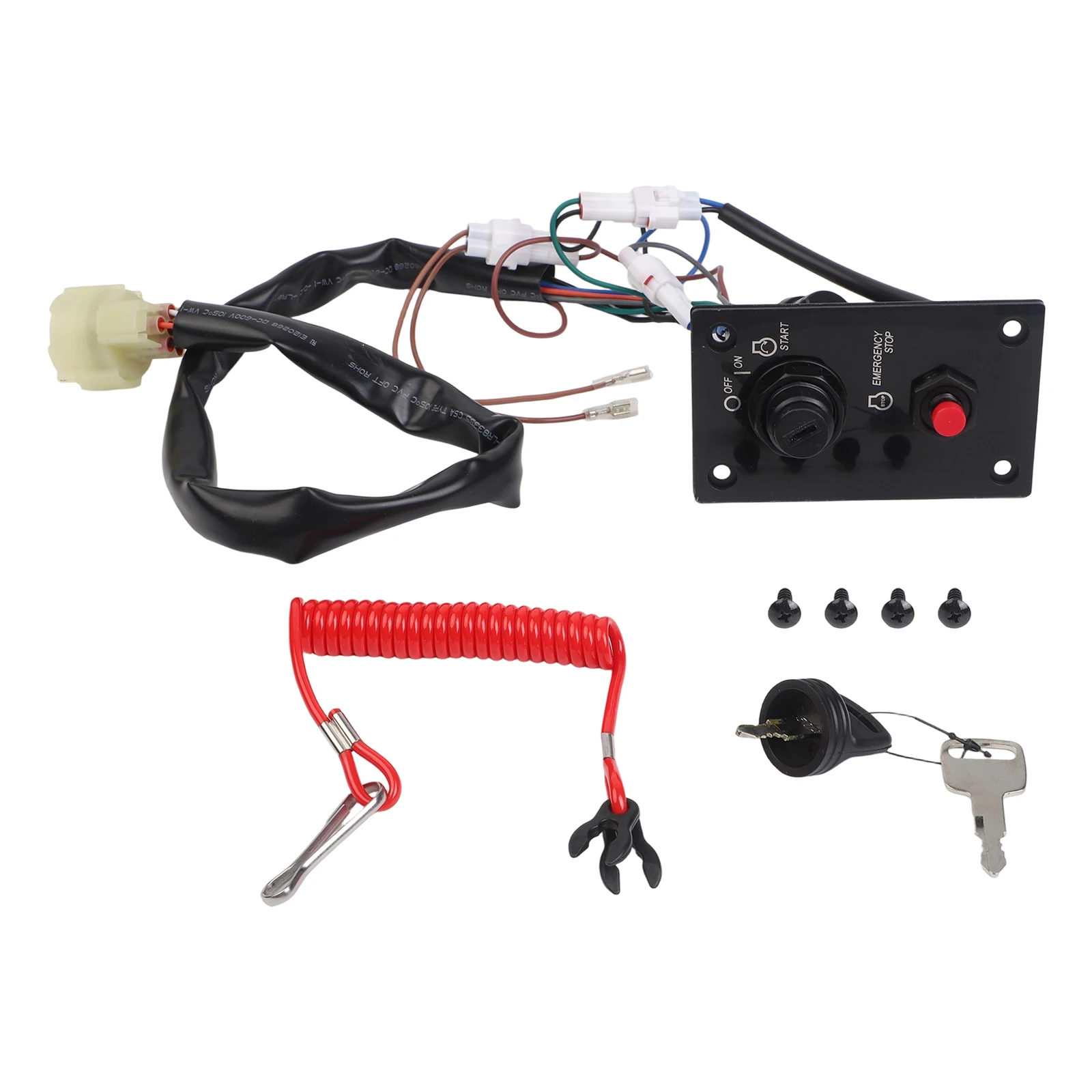 /Ignition /Key / For SWitch Panel 37100-96J24 For Suzuki Outboard Marine Engine DF50A DF200A DF30A Starting System Part
/Ignition /Key / For SWitch Panel 37100-96J24 For Suzuki Outboard Marine Engine DF50A DF200A DF30A Starting System Part