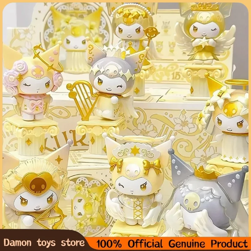 Оригинальные игрушки-сюрпризы серии Kuromi Angel: милые аниме-фигурки Куроми, настольные украшения, ПВХ-модели, таинственная коробка, подарок на день рождения для детей
Оригинальные игрушки-сюрпризы серии Kuromi Angel: милые аниме-фигурки Куроми, настольные украшения, ПВХ-модели, таинственная коробка, подарок на день рождения для детей