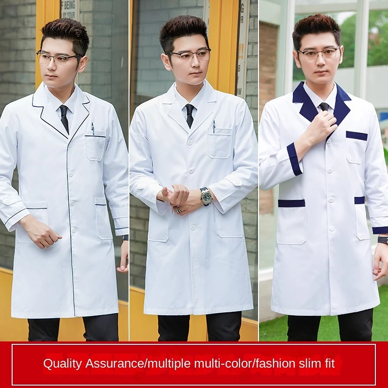 Korean white coat male and female doctor long sleeve short sleeve white coat tattoo plastic dental work clothes Korean doctor
Korean white coat male and female doctor long sleeve short sleeve white coat tattoo plastic dental work clothes Korean doctor