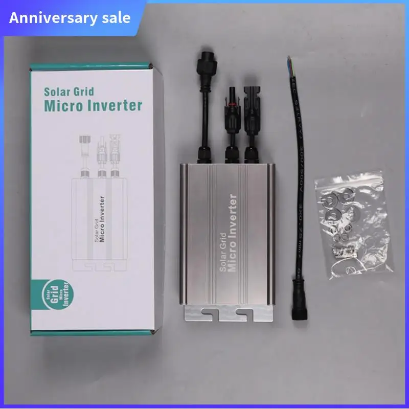 1 Piece 500W MPPT Photovoltaic Grid Tie Mini Solar Inverter DC 18-50V To AC 110/220V Mini On Grid Inverter For Home MPPT Solar
1 Piece 500W MPPT Photovoltaic Grid Tie Mini Solar Inverter DC 18-50V To AC 110/220V Mini On Grid Inverter For Home MPPT Solar