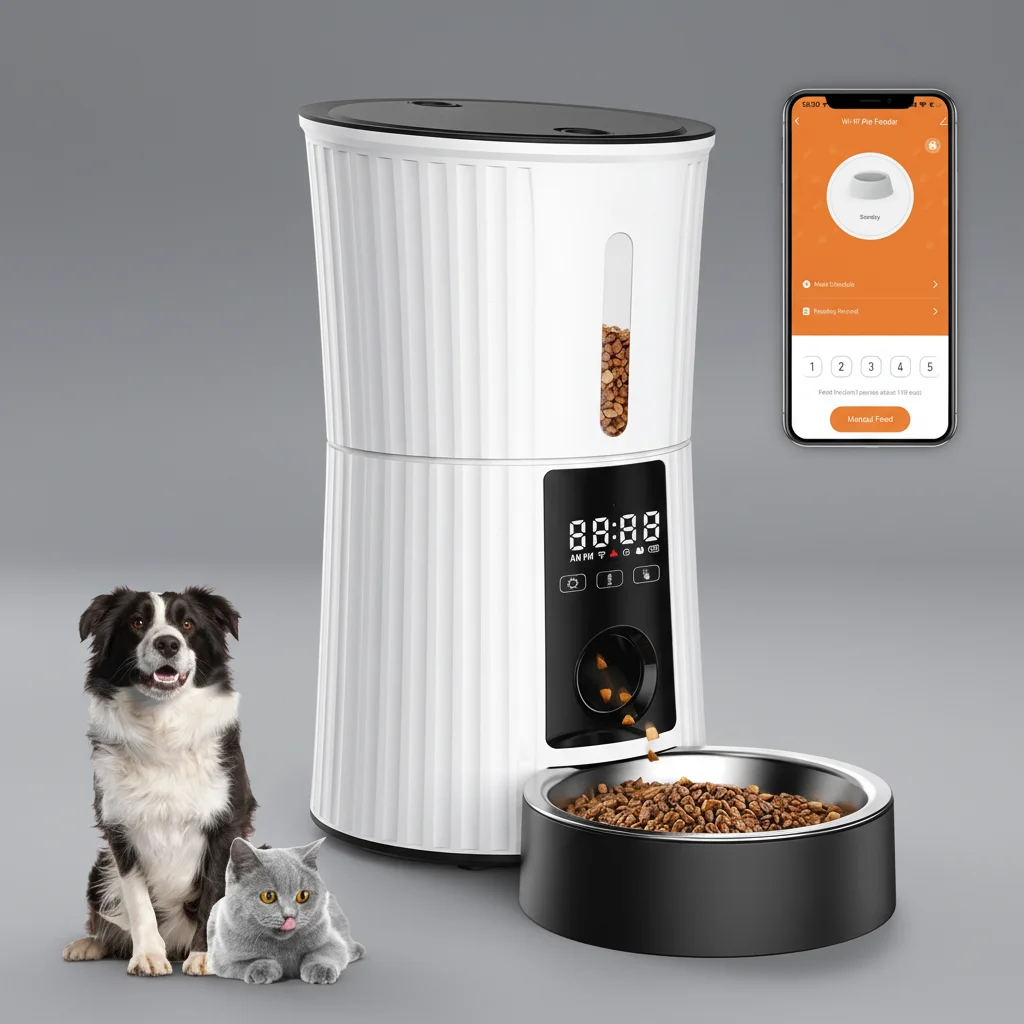 Local Stocks Automatic Wifi Smart Pet Feeder 4L Timing Microchip Dog & Cat Dispenser Auto Plastic Feeders
Local Stocks Automatic Wifi Smart Pet Feeder 4L Timing Microchip Dog & Cat Dispenser Auto Plastic Feeders